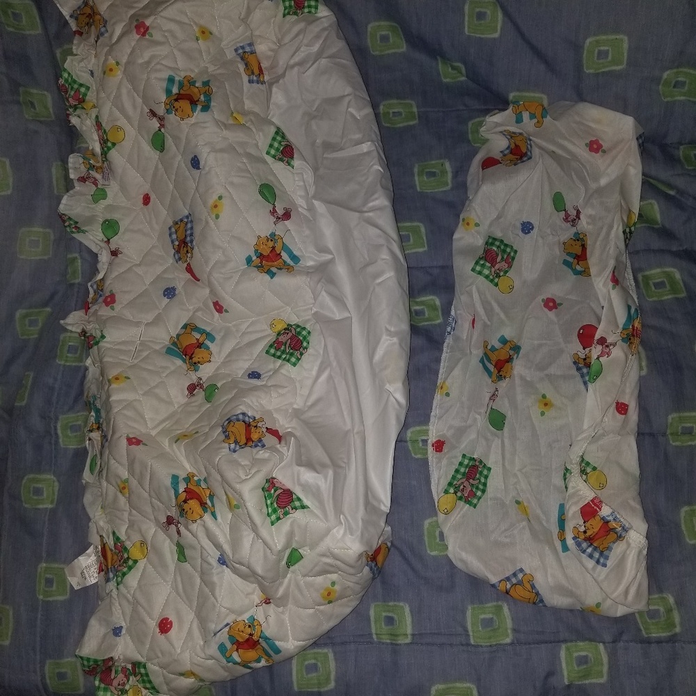 Adorable Winnie the Pooh Bassinet Set